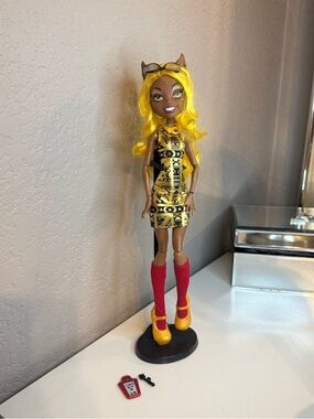 Monster High Frights, Camera, Action! Clawdia Wolf Doll